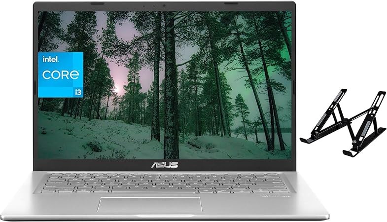 ASUS Vivobook Laptop 2024 Newest, 14 HD Display, Intel-Core i3-1115G4 Processor, 16GB RAM, 1TB SSD, Intel UHD Graphics 770, Wi-Fi, Bluetooth, Webcam, Windows 11 Home, with Laptop Stand