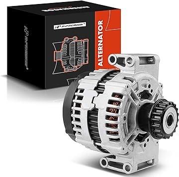 A-Premium Alternator Compatible with Volvo XC60 10-16, XC90 07-14, S60 11-16, S80 07-15, V60 15-16, V70 08-10, 180Amp 12V Counterclockwise, Replace# 0121715009, 0125811051